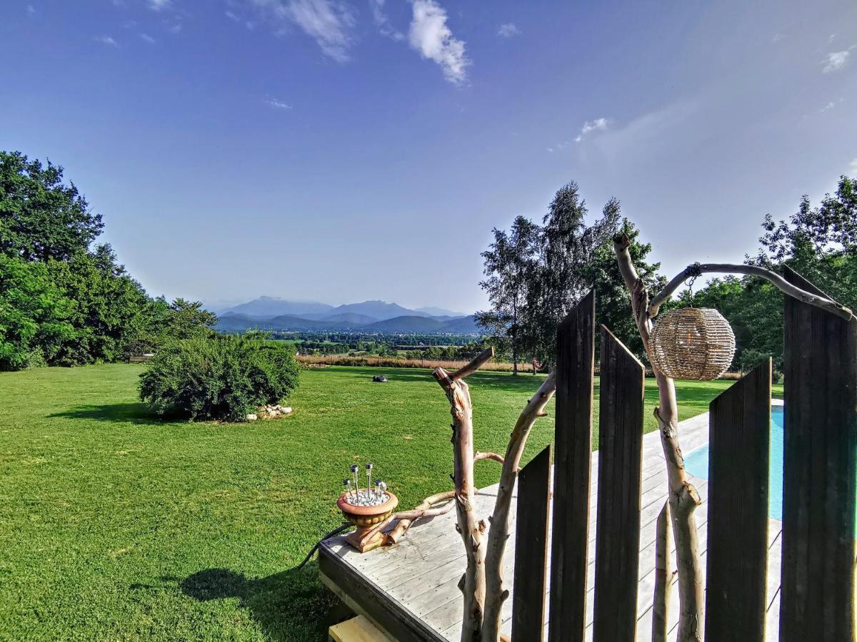 La Roulotte Du Cagire - 4 Pers - Pyrenees Guest House Villeneuve-de-Riviere Exterior photo