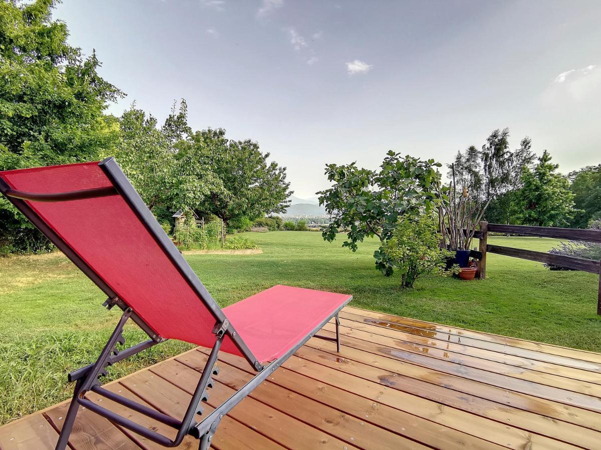 La Roulotte Du Cagire - 4 Pers - Pyrenees Guest House Villeneuve-de-Riviere Exterior photo