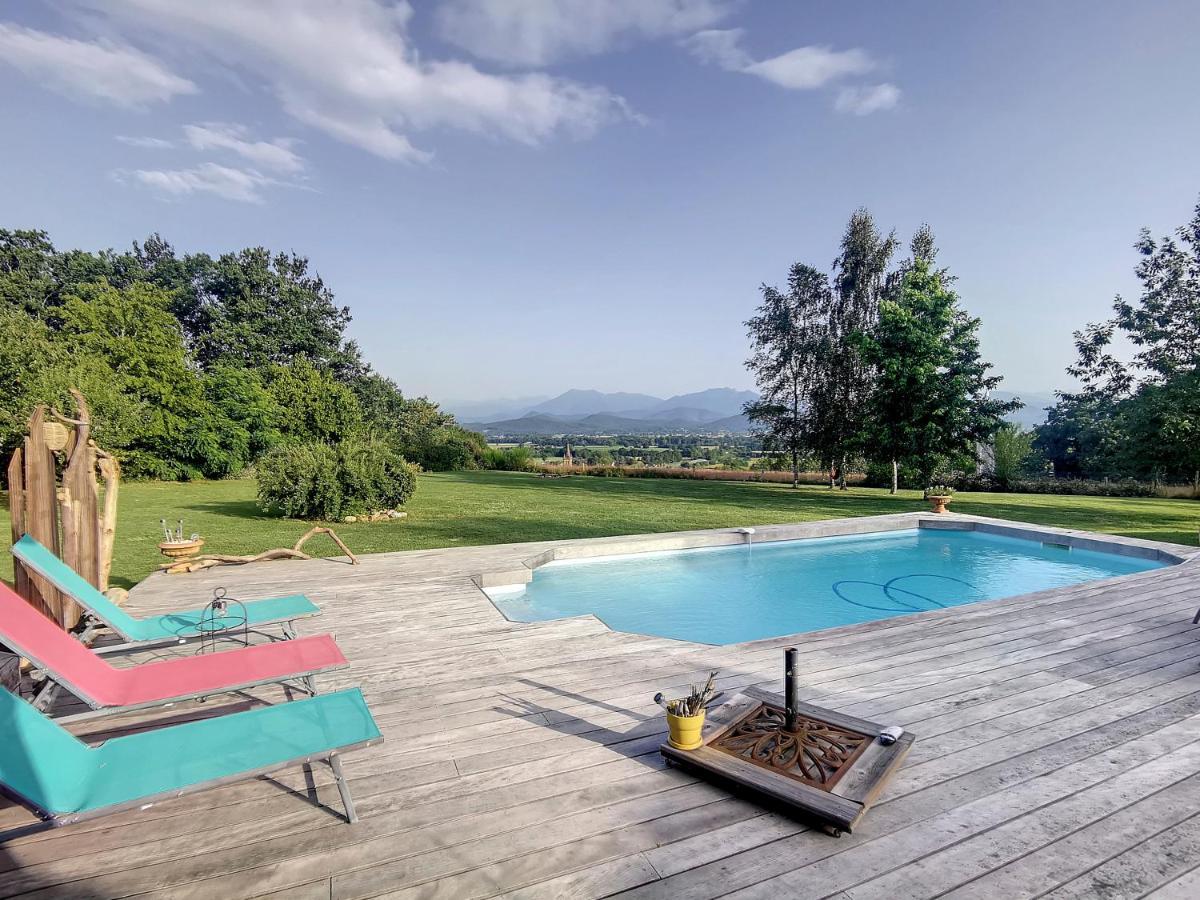 La Roulotte Du Cagire - 4 Pers - Pyrenees Guest House Villeneuve-de-Riviere Exterior photo