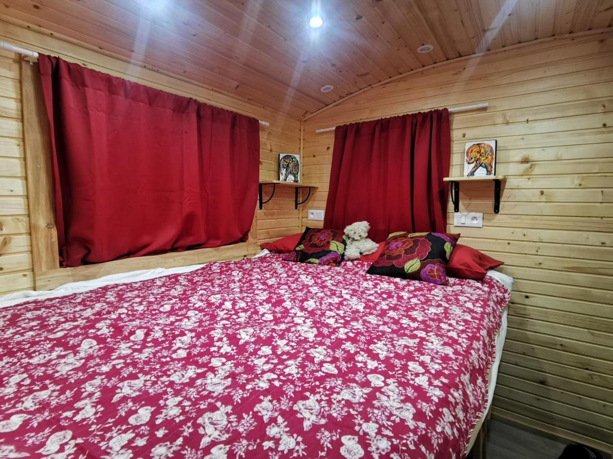 La Roulotte Du Cagire - 4 Pers - Pyrenees Guest House Villeneuve-de-Riviere Exterior photo